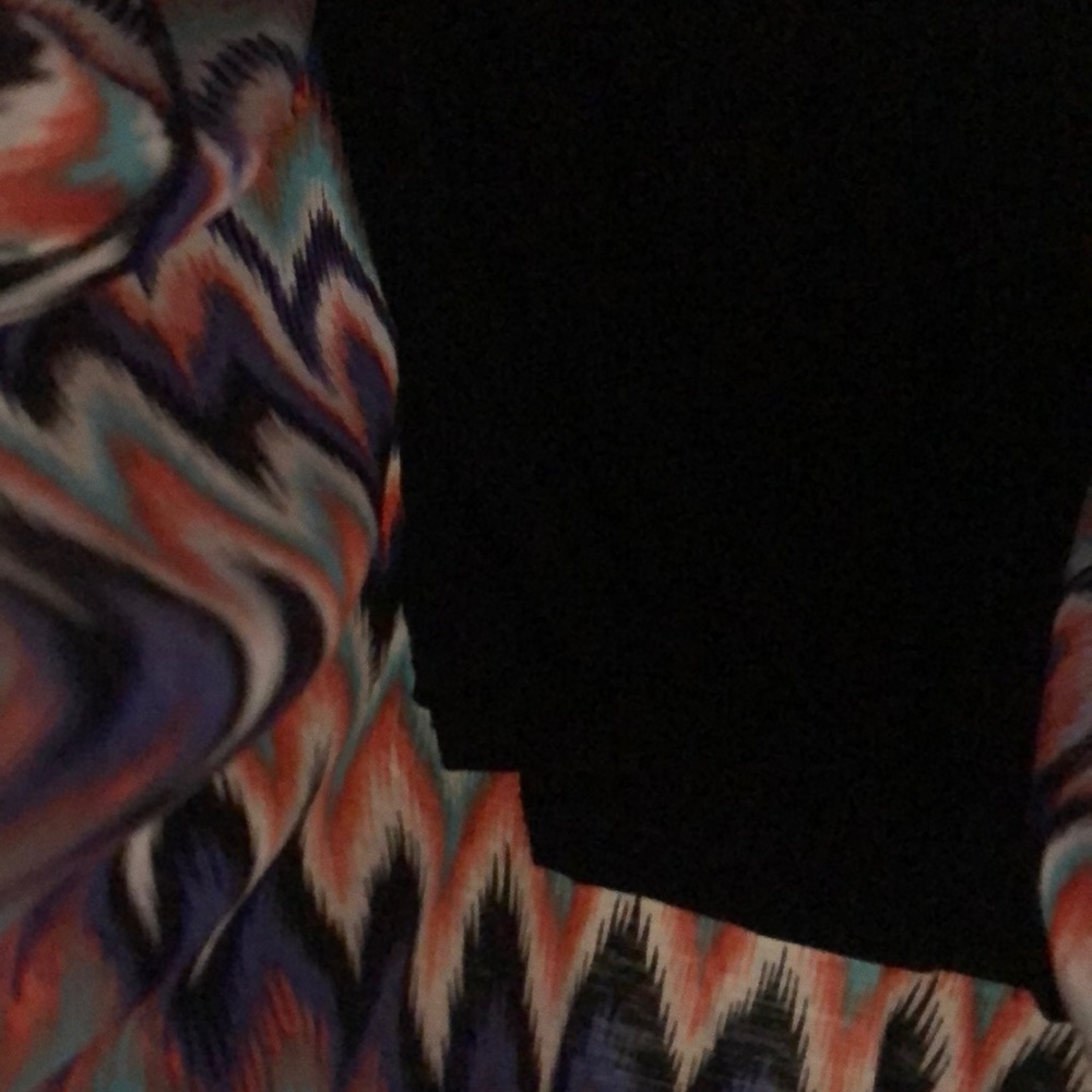 Multicolor pattern maxi skirt - Picture 5 of 5